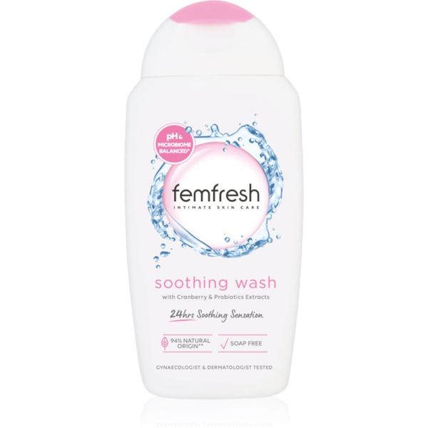 Femfresh Femfresh Soothing emulzija za umivanje s probiotiki 250 ml