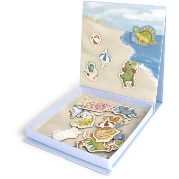 FILIBABBA FILIBABBA Magnetic Game Dino Beach magnetna plošča 1 kos