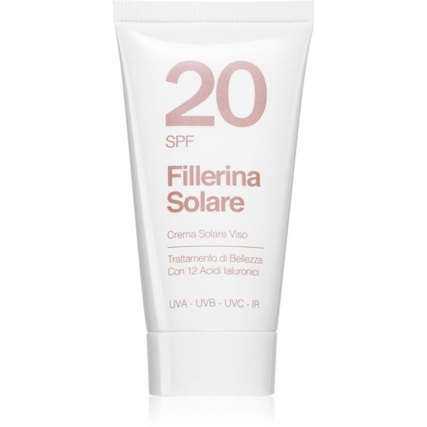 Fillerina Fillerina Sun Beauty Face Sun Cream krema za sončenje za obraz SPF 20 50 ml