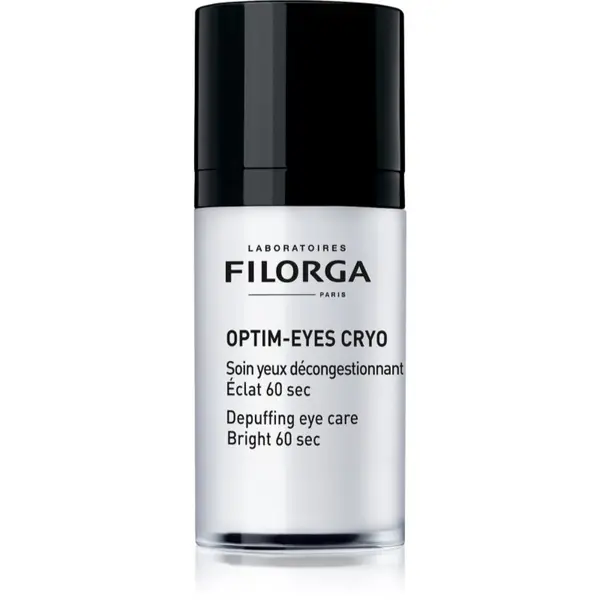 FILORGA FILORGA OPTIM-EYES CRYO posvetlitvena krema za predel okoli oči proti zabuhlosti in temnim kolobarjem 15 ml