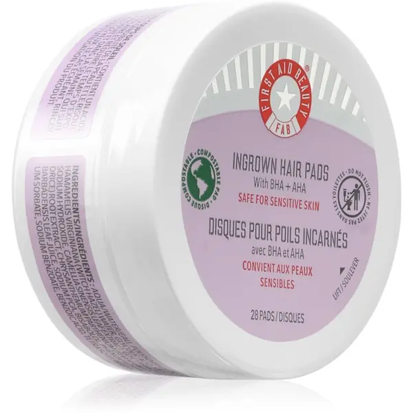 First Aid Beauty First Aid Beauty Ingrown Hair Pads eksfoliacijske blazinice proti vraščanju dlak 28 kos