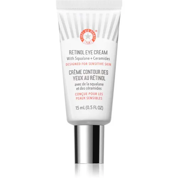 First Aid Beauty First Aid Beauty Retinol Eye Cream vlažilna krema za predel okoli oči z retinolom 15 ml