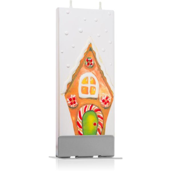 Flatyz Flatyz Holiday Gingerbread House sveča 6x15 cm