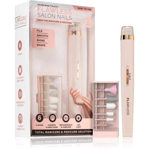 Flawless Flawless Finishing Touch Salon Nails set za manikiro 1 kos