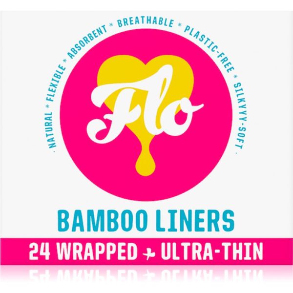 FLO FLO Ultra Thin Bamboo dnevni vložki 24 kos