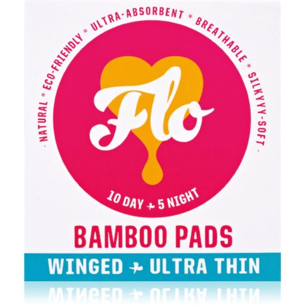 FLO FLO Ultra Thin Bamboo vložki za dan in noč 15 kos