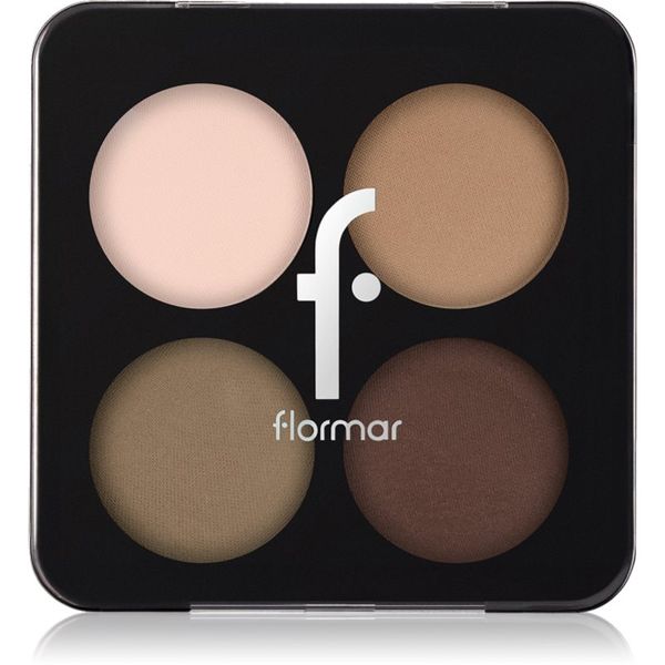 flormar flormar Color Eyeshadow Palette paleta senčil za oči odtenek 004 Swiss Chocolate 6 g