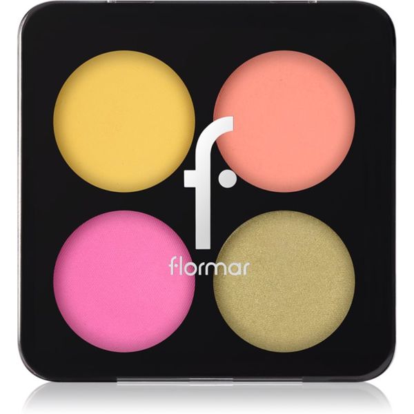 flormar flormar Color Eyeshadow Palette paleta senčil za oči odtenek 005 Summer Breeze 6 g