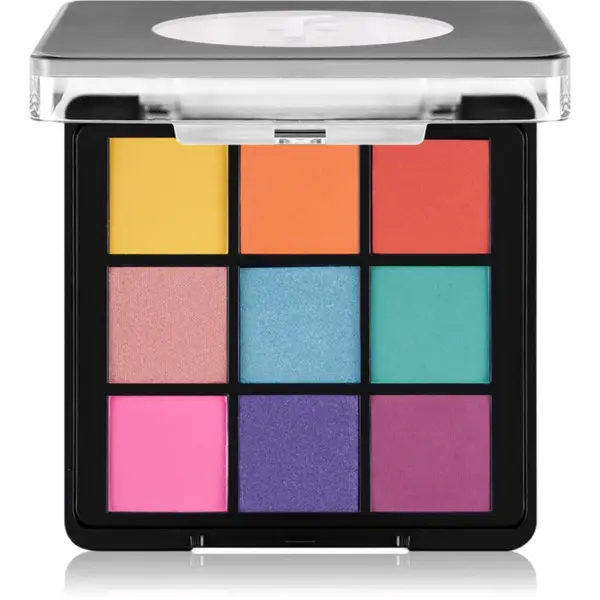 flormar flormar Eyeshadow Palette paleta senčil za oči odtenek 002 Ready the Party 9 g