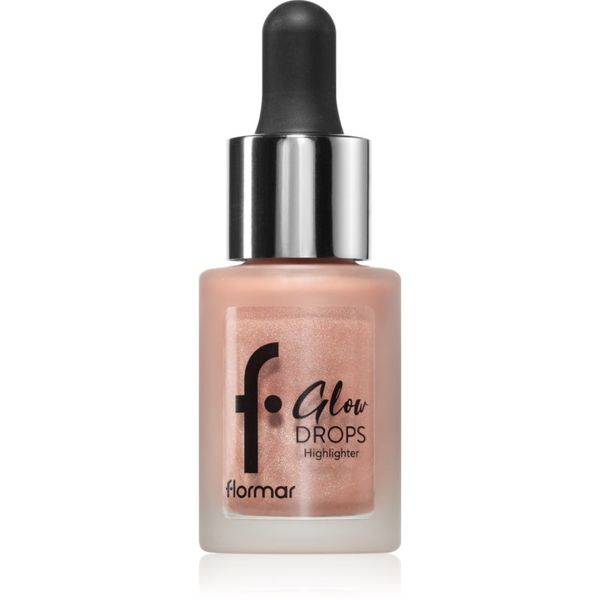 flormar flormar Glow Drops Lip Tattoo tekoči osvetljevalec odtenek 002 Sun Glow 14 ml