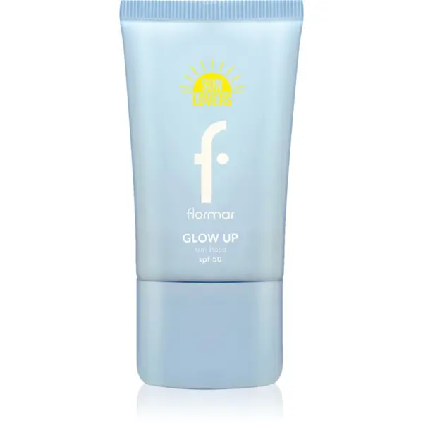 flormar flormar Glow Up Sun Base SPF 50 vlažilna podlaga za make-up za osvetlitev kože SPF 50 40 ml