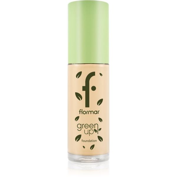 flormar flormar Green Up Foundation matirajoči tekoči puder odtenek 030 Light Beige 30 ml