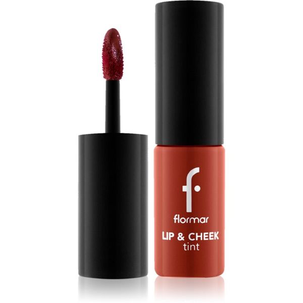 flormar flormar Lip & Cheek Tint tekoče rdečilo za ustnice in lica odtenek 002 Kiss Lip&Cheek 6.7 ml