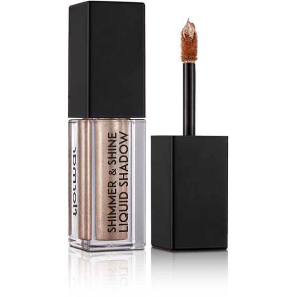 flormar flormar Shimmer & Shine Liquid Shadow bleščeča tekoča senčila za oči odtenek 01 Cashmere Gold 4,5 ml