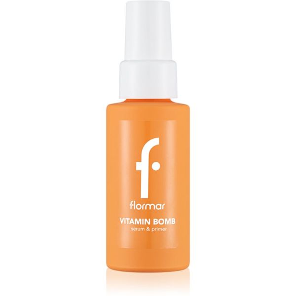 flormar flormar Vitamin Bomb Serum&Primer serum za osvetljevanje z vitamini B, C, E 30 ml