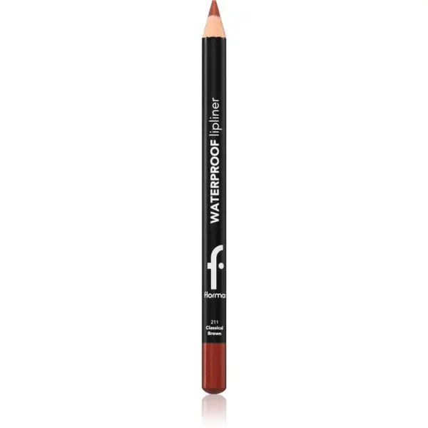 flormar flormar Waterproof Lipliner vodoodporni svinčnik za ustnice odtenek 211 Classical Brown 1.14 g