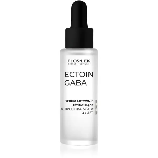 FlosLek Laboratorium FlosLek Laboratorium Ectoin Gaba Active Lifting Face Serum 3xLift lifting serum za učvrstitev obraza 30 ml