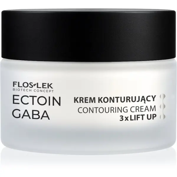 FlosLek Laboratorium FlosLek Laboratorium Ectoin Gaba Contouring Face Cream 3xLift Up lifting krema za glajenje poteze obraza 50 ml