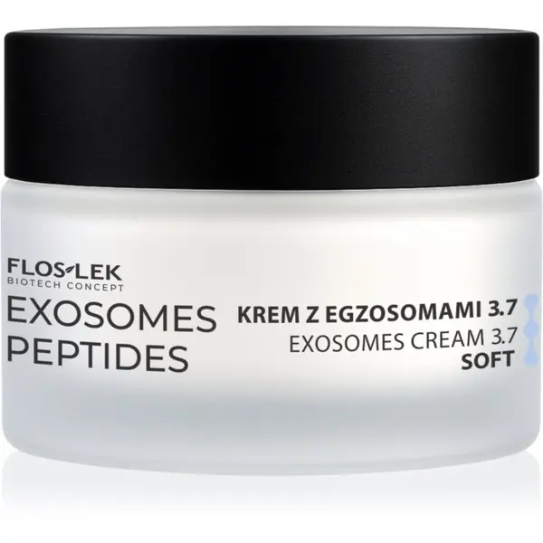 FlosLek Laboratorium FlosLek Laboratorium Exosomes Peptides Face Cream Wrinkle-Reducing dnevna krema proti gubam Soft 3.7 50 ml