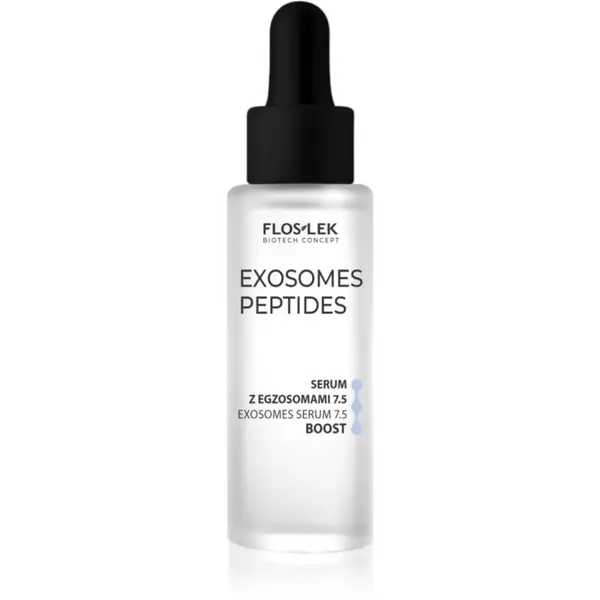 FlosLek Laboratorium FlosLek Laboratorium Exosomes Peptides Face Serum Firming And Revitalising Boost revitalizacijski serum za zrelo kožo 30 ml