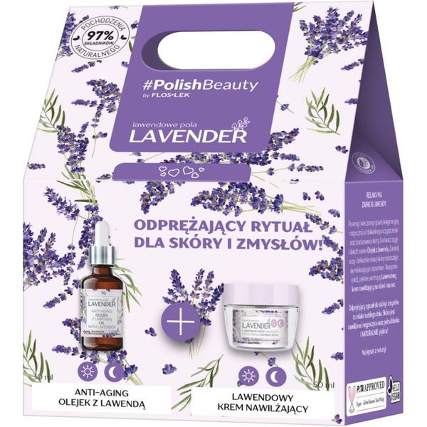 FlosLek Laboratorium FlosLek Laboratorium Lavender darilni set(s sivko)