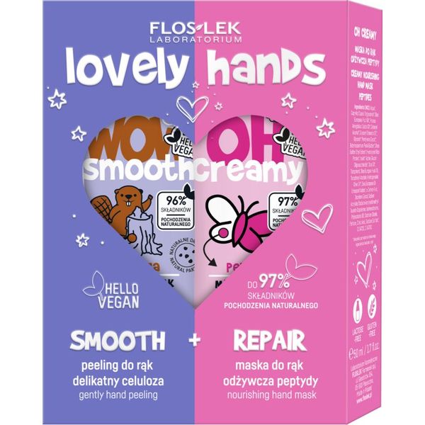 FlosLek Laboratorium FlosLek Laboratorium Lovely Hands darilni set (za roke)