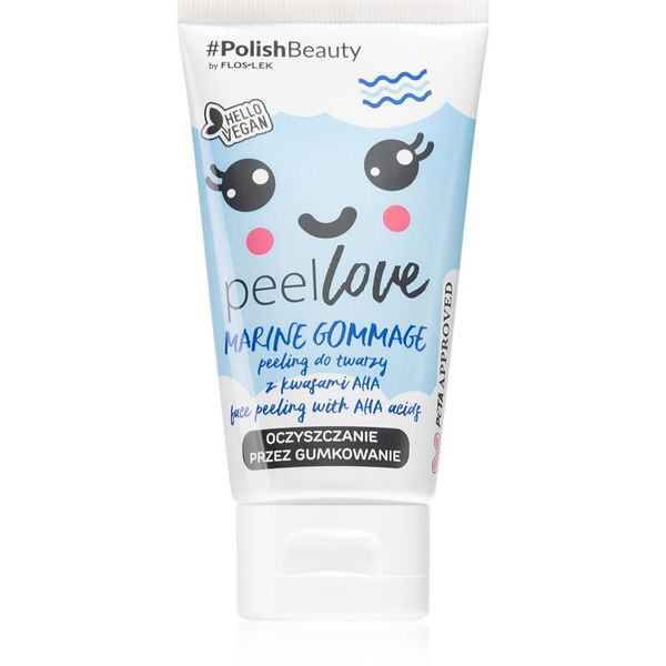 FlosLek Laboratorium FlosLek Laboratorium Peel Love Marine čistilni piling za obraz z AHA 75 ml