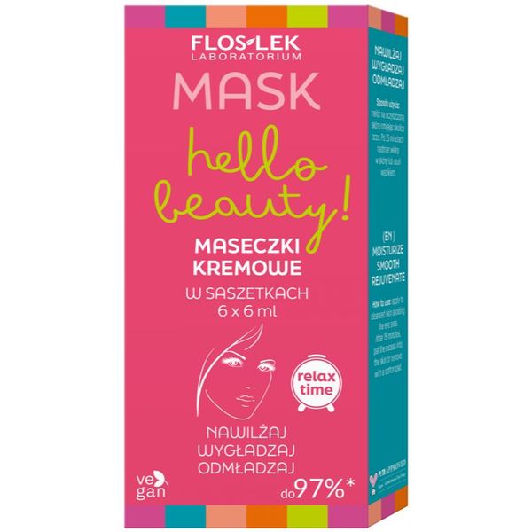 FlosLek Laboratorium FlosLek Laboratorium Set darilni set (za nanos maske za obraz)