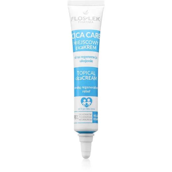 FlosLek Pharma FlosLek Pharma Cica Care Topical CicaCream regeneracijska krema za lokalno zdravljenje 20 ml