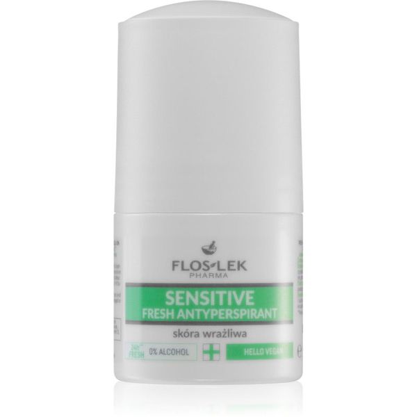 FlosLek Pharma FlosLek Pharma Hypoallergic Line antiperspirant roll-on brez alkohola 50 ml