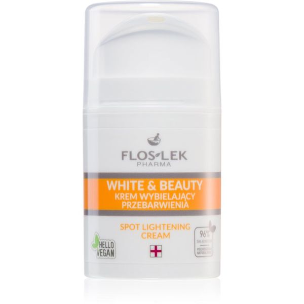 FlosLek Pharma FlosLek Pharma White & Beauty belilna krema za lokalno zdravljenje 50 ml
