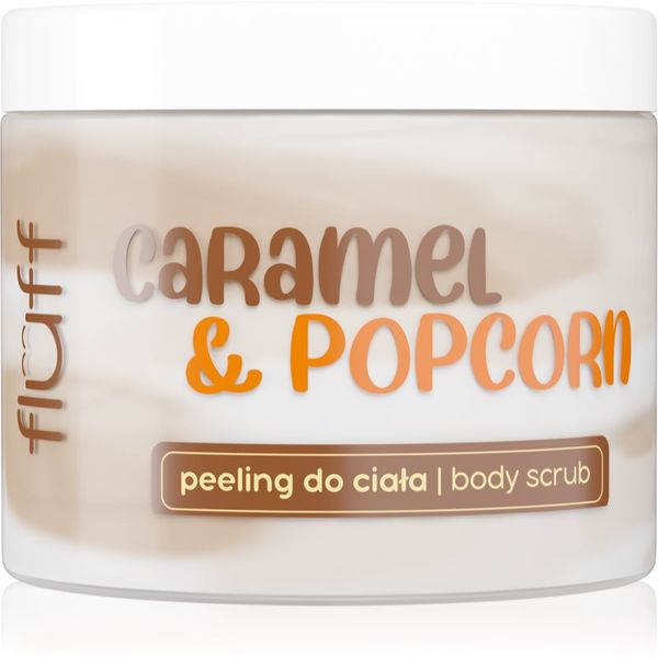 Fluff Fluff Caramel & Popcorn piling za telo 160 ml