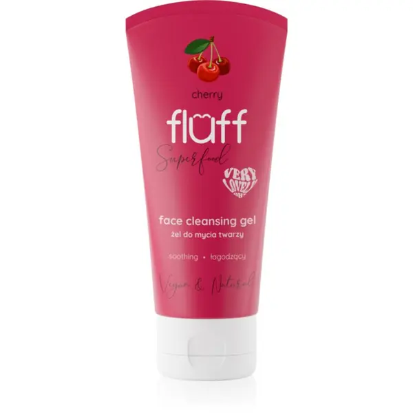Fluff Fluff Cherry čistilni gel za obraz 75 ml