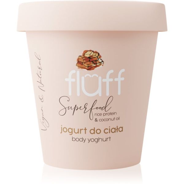 Fluff Fluff Superfood Chocolate jogurt za telo Rice Protein & Coconut Oil 180 ml