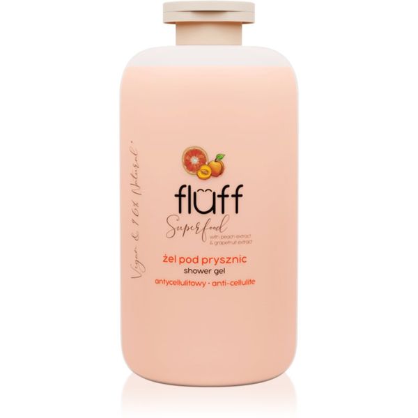 Fluff Fluff Superfood gel za prhanje Peach & Grapefruit 500 ml
