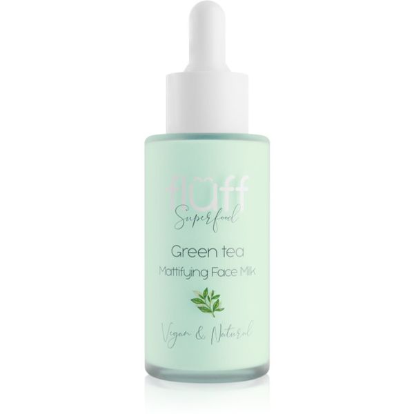 Fluff Fluff Superfood serum za obraz za mat videz Green Tea 40 ml