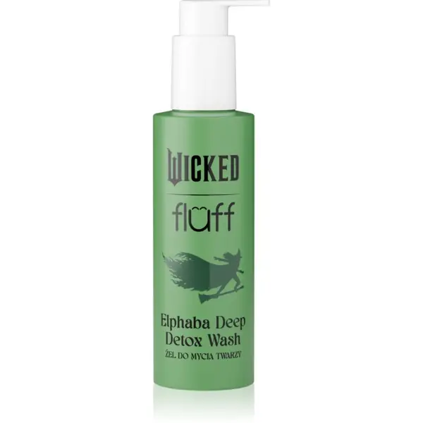 Fluff Fluff Wicked Elphaba Deep Detox Wash čistilni gel za obraz 150 ml
