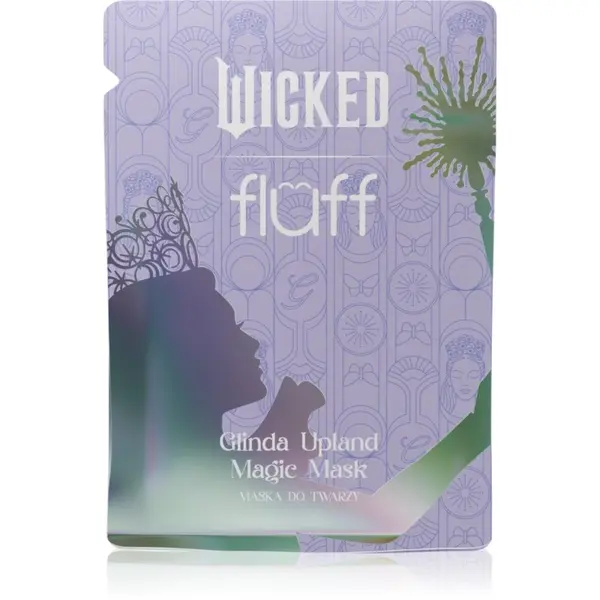 Fluff Fluff Wicked Glinda Upland Magic Mask maska iz platna za obraz za enkratno uporabo 17 ml
