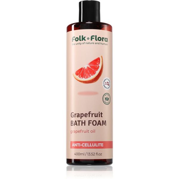 Folk & Flora Folk & Flora Grapefruit pena za kopel 400 ml