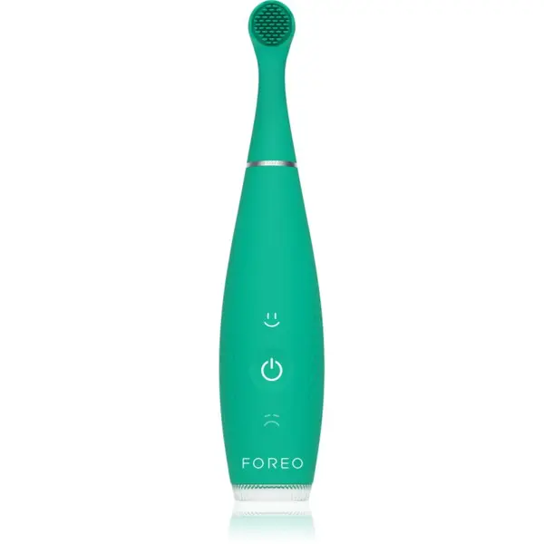 FOREO FOREO ISSA™ 4 Baby električna zobna ščetka za otroke od rojstva do 3 let Kiwi Green 1 kos