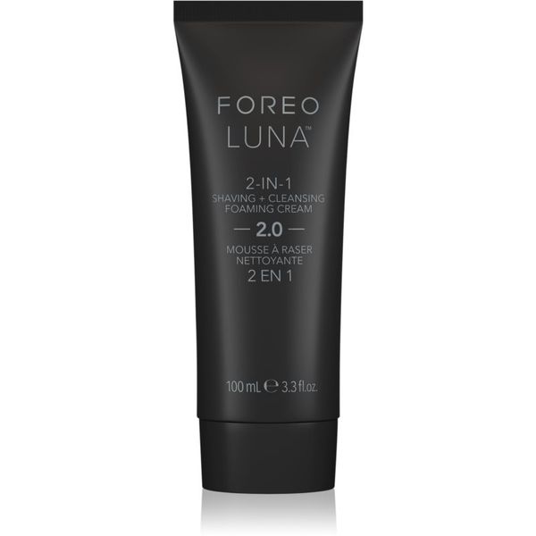 FOREO FOREO Luna™ 2in1 Shaving + Cleansing Micro-Foam Cream krema za britje 2 v 1 za moške 100 ml
