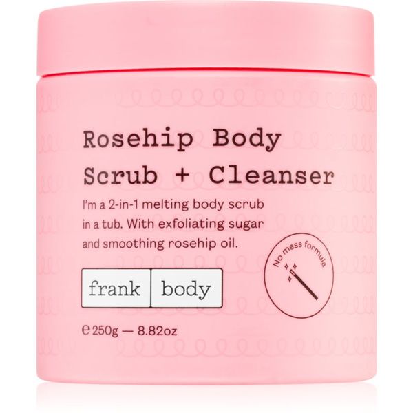 Frank Body Frank Body Rosehip čistilni piling za telo 2 v 1 250 g