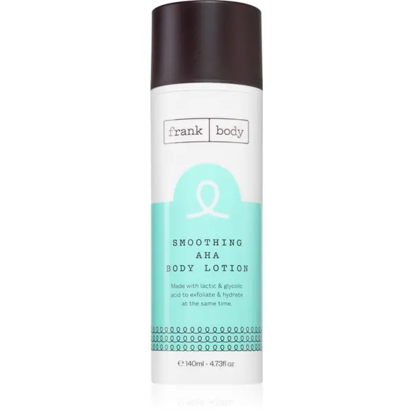 Frank Body Frank Body Smoothing AHA nežno eksfoliacijsko mleko z AHA 140 ml