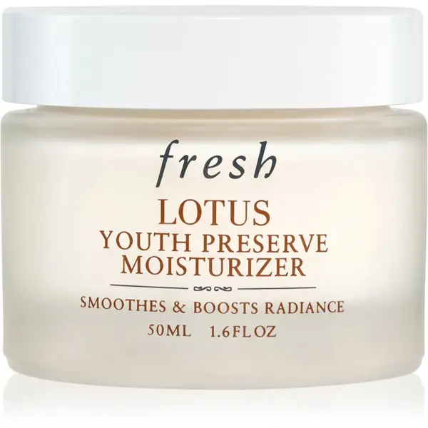 fresh fresh Lotus Youth Preserve Moisturizer posvetlitvena vlažilna krema proti staranju 50 ml