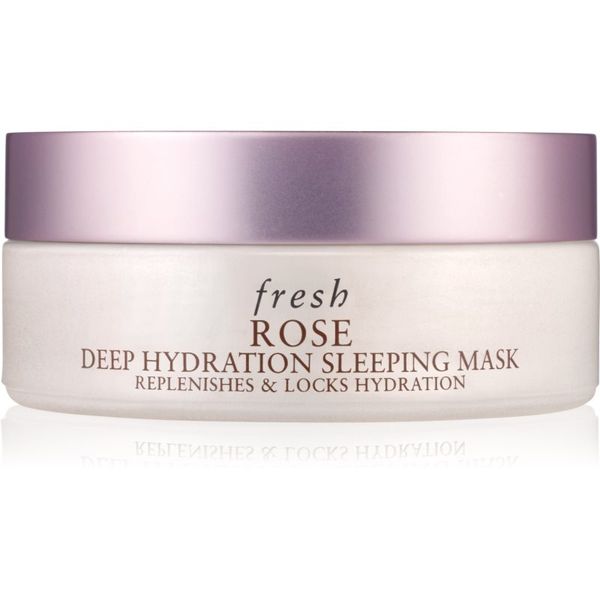 fresh fresh Rose Deep Hydration Sleeping Mask nočna vlažilna maska iz vrtnice 30 ml