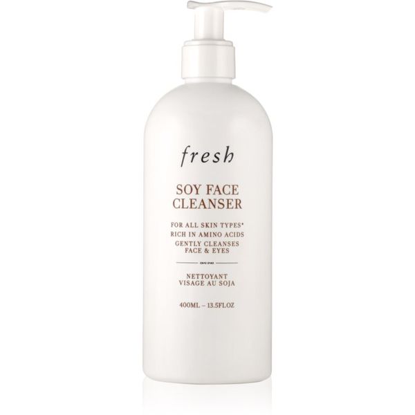 fresh fresh Soy Face Cleanser čistilni gel za odstranjevanje ličil 400 ml