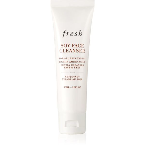 fresh fresh Soy Face Cleanser čistilni gel za odstranjevanje ličil 50 ml