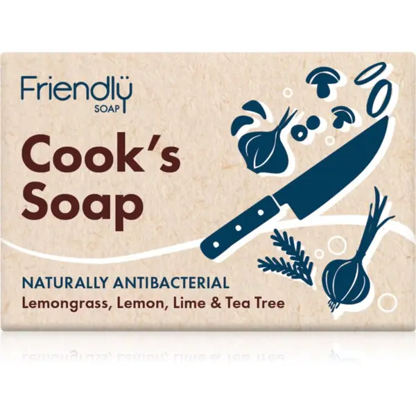 Friendly Soap Friendly Soap Cook's Soap naravno trdo milo za roke 95 g