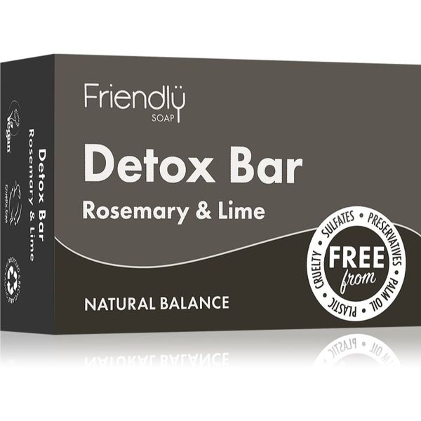 Friendly Soap Friendly Soap Detox Bar Rosemary & Lime naravno milo 95 g