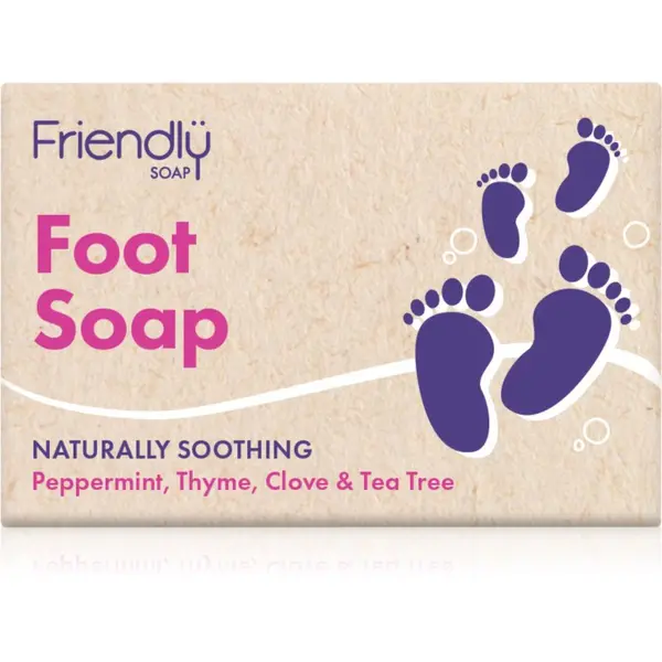 Friendly Soap Friendly Soap Foot Soap naravno trdo milo za noge 95 g